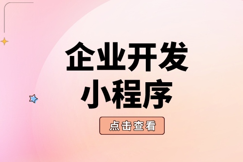 企業(yè)開發(fā)小程序具體有哪些好處(圖1)
